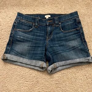 JCrew denim shorts